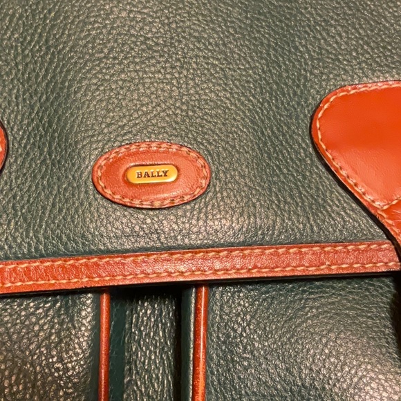 Bally Green and Brown Crossbody Bag - Picture 14 of 16